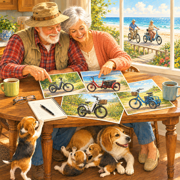 eBiking Without Regret — couple planning their ebike purchase